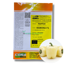 Încarcă imaginea în vizualizatorul Galerie, Ardei gras Ramona F1 1000 seminte - Cora Seeds - seminte-de-legume.ro