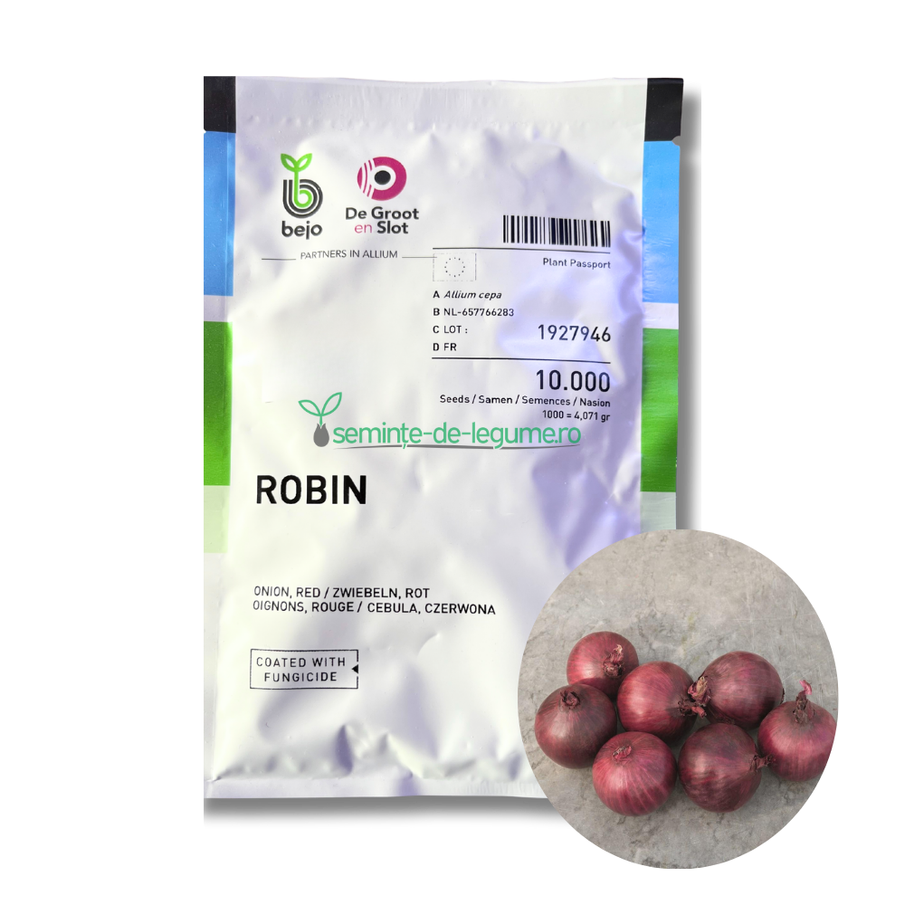 Ceapa rosie Robin 10.000 seminte