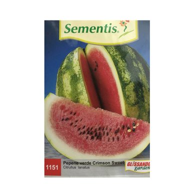 Pepene Verde Crimson Sweet 3 gr - Sementis - seminte-de-legume.ro