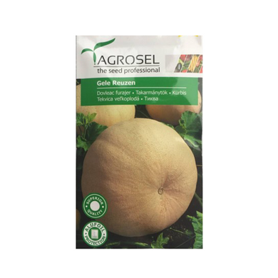 Dovleac Gele Reuzen 3 gr - Agrosel - seminte-de-legume.ro