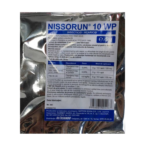 Nissorun 10 WP 5 gr - seminte-de-legume.ro - seminte-de-legume.ro