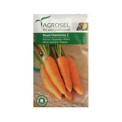 Morcovi Royal Chantenay2 5 gr - Agrosel - seminte-de-legume.ro